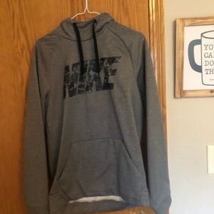 grey nike hoodie